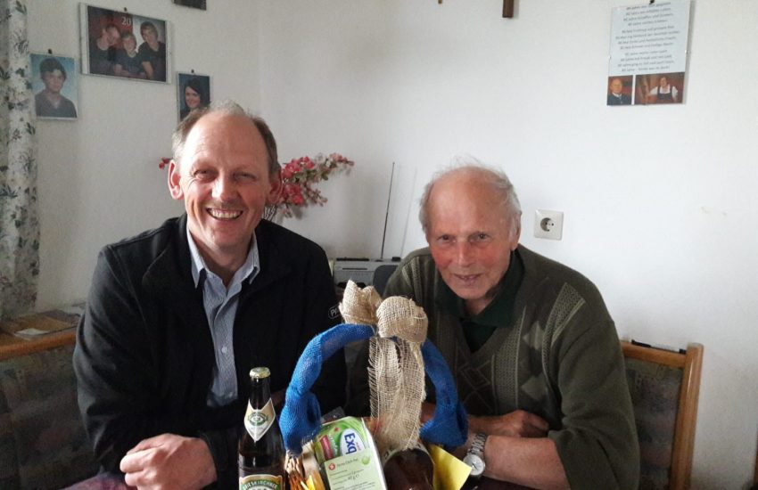 Ehemaliger Kommandant feierte 80. Geburtstag